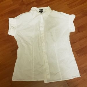 Talbots Button Down Stretch Shirt